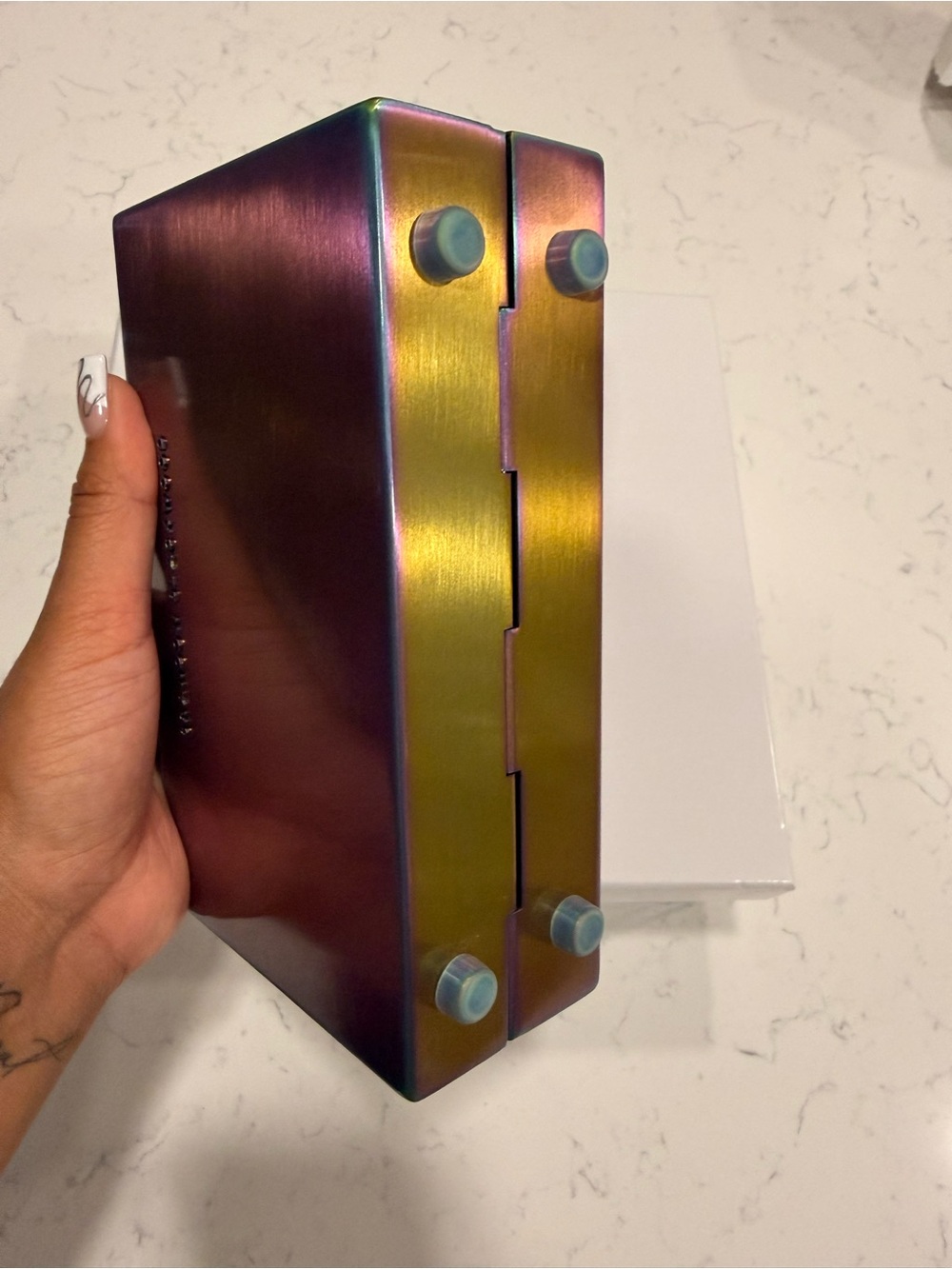 Brandon Blackwood Iridescent Slim Clutch - Picture 5 of 6